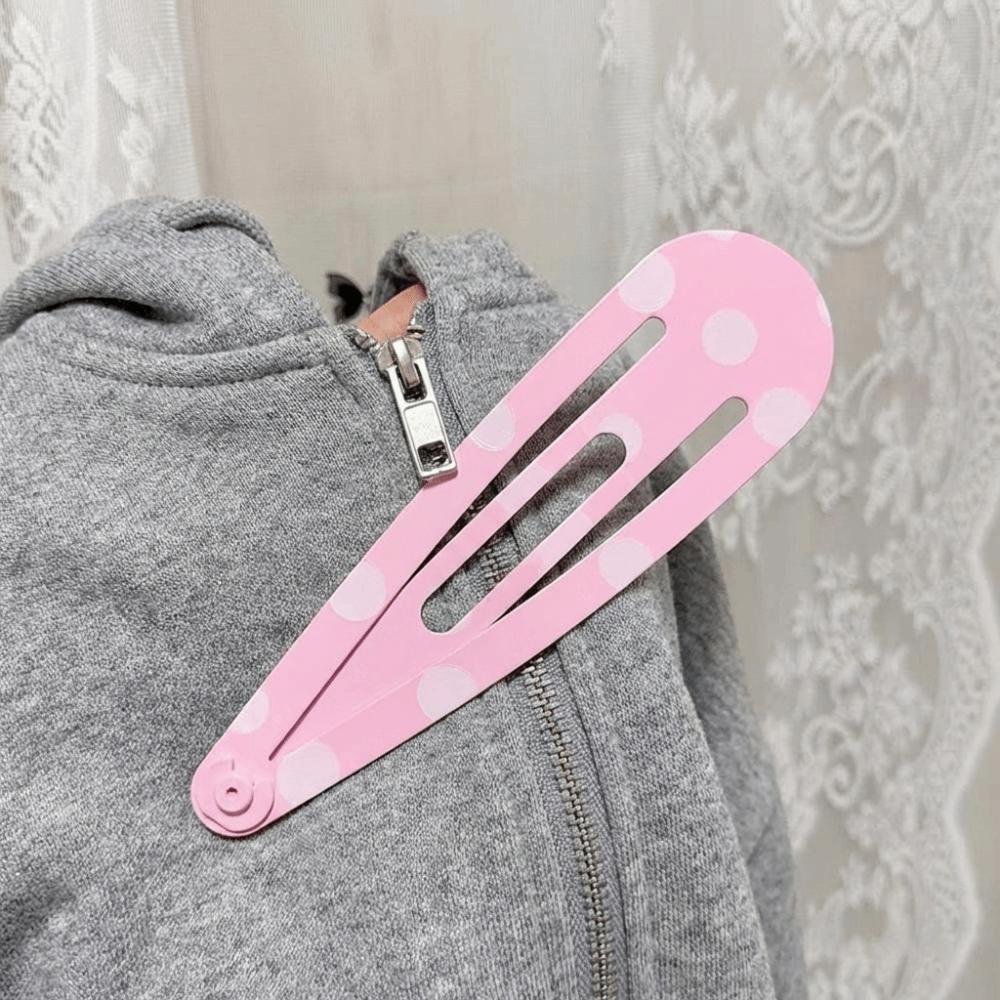 Polka Dot Backpack Decoration Hairpin 20cm Hoodies BB Clip Funny Hair Grip Curtain Decoration