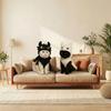 Little Devil Pet Clothes for Cats & Dogs Winter Warm Soft Fleece Sweater Blue Puppy Kitten Outfit Anti-Shedding Costume