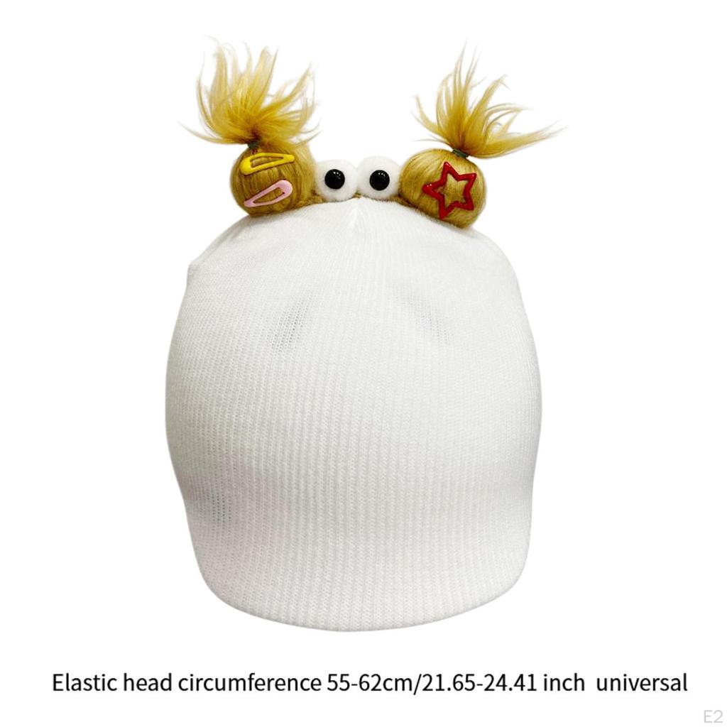 Cartoon-Themed Ski Helmet Decoration and Warm Covering