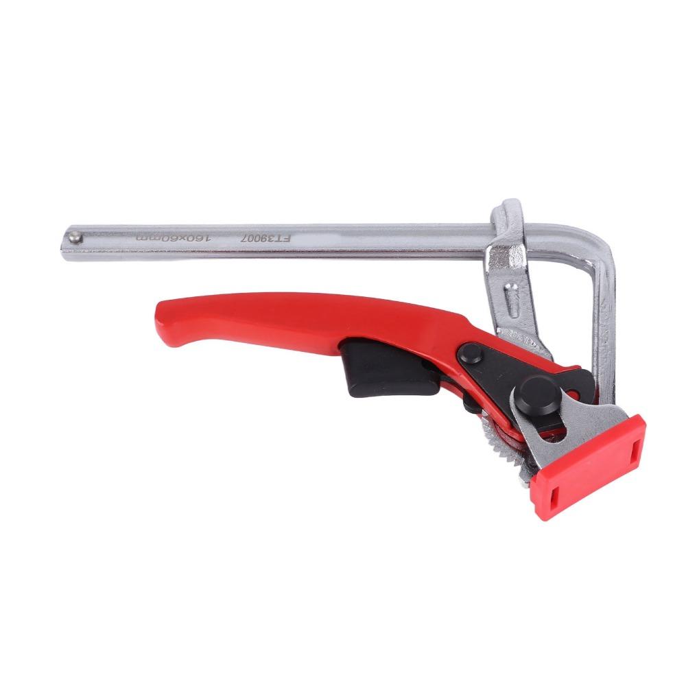 540lb Clamping Force Woodworking Clamp Aluminum Alloy Rail Bench Dog Clamp For Woodworking
