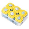 Baby Food Freezer Trays | Silicone Ice Cream Mold with 6 Cavities for Baby Puree Storage and Reusable Baby Food Containers