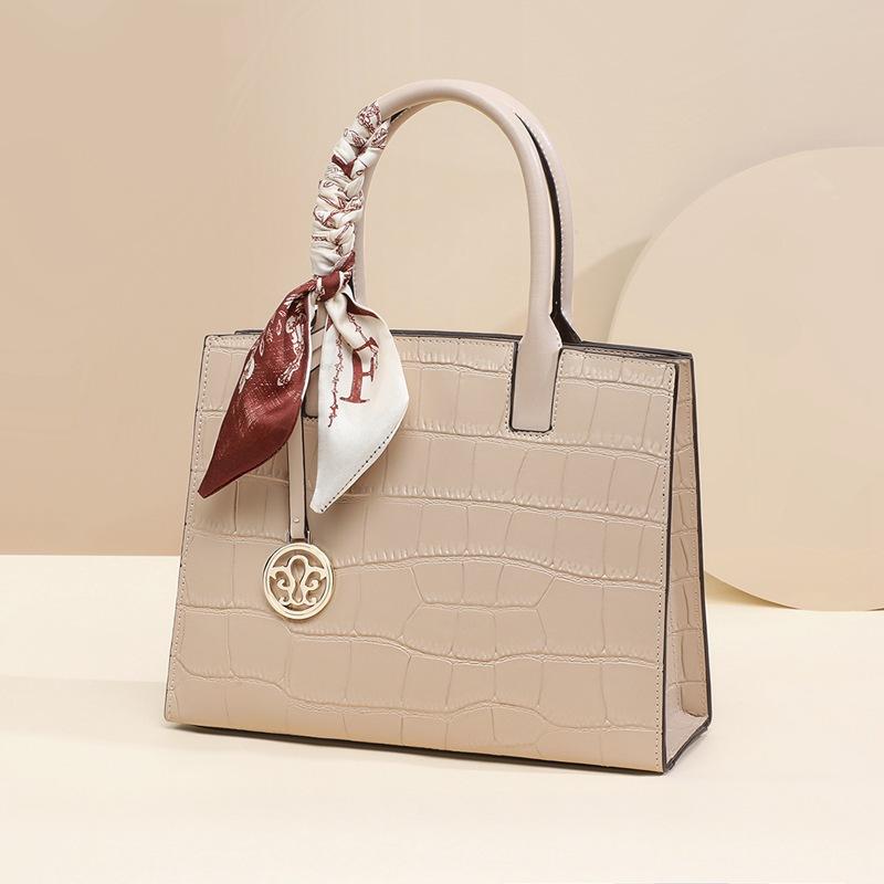 Bag ins Women's Bag Crossbody Bag Portable Leather Versatile Spring and Summer Premium Mom Shoulder Bag