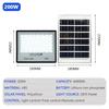 Outdoor Solar LED Floodlights Garden Porch IP67 Waterproof Solar Lights Spotlight Indoor Outdoor Emergency Lighting Wall Lights