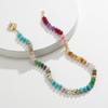 Colorful Bead Necklace Handmade Necklace Adjustable Necklace Fashion Neck Jewelry Charm Necklace Present for Women