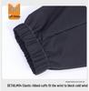Men's Autumn Gradient Hooded Jacket - Trendy Loose Workwear, Waterproof & Windproof for Outdoor Mountaineering in Hong Kong Style.