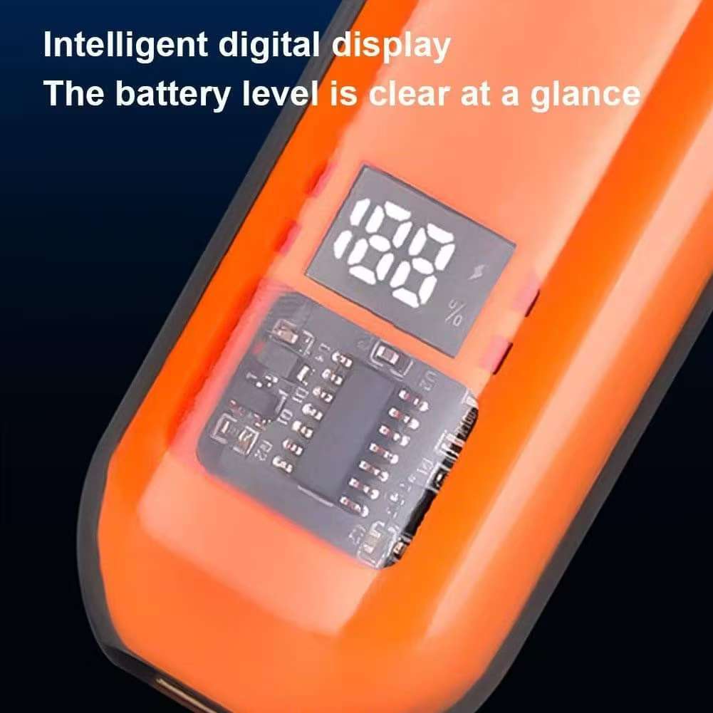 Electric Household Nose Hair Trimmer Cleaning Nostril Hair Removal Rechargeable Digital Shaver Round Head Removable