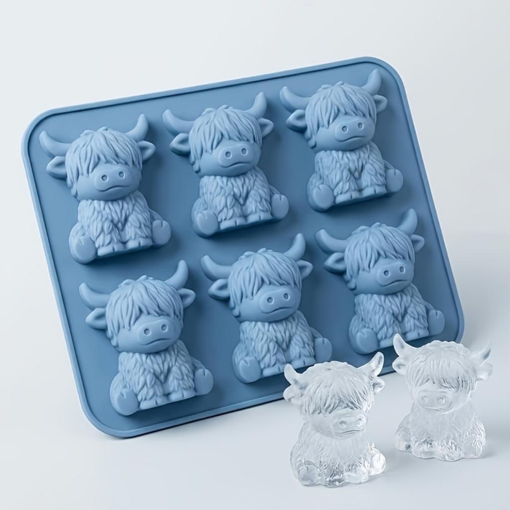 High Ground Beef Ice Mold for Cocktails, Food Grade Silicone, Easy To Demold, Suitable for Whiskey Cocktails