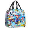 Mario Super Mario Lunch Bag Elementary School Student Insulated Lunch Box Handheld Meal Bag Ice Pack