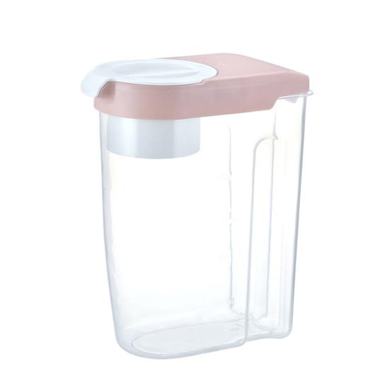 

Пластиковый контейнер для хранения зерна и риса, герметичный влагостойкий кухонный контейнер розовый