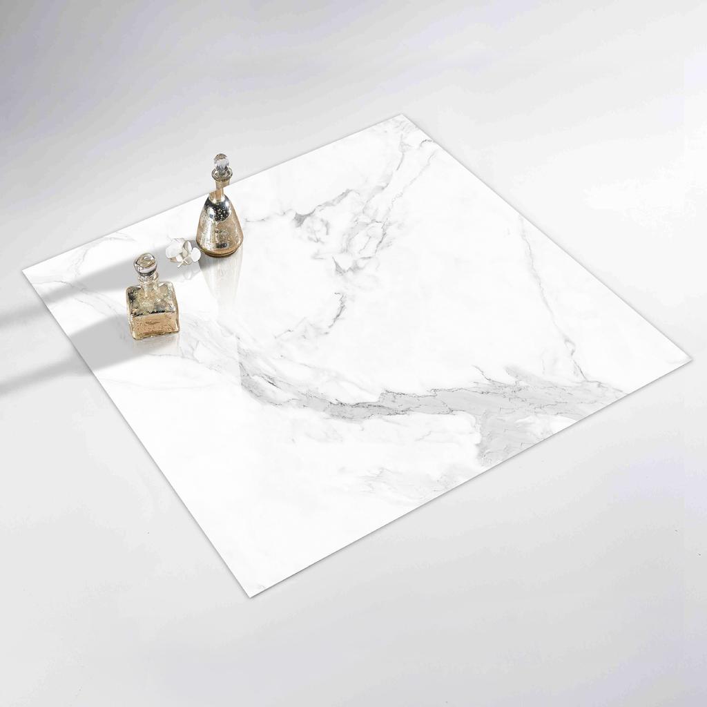 Imitation Marble Sticker Living Room Bathroom Tile Wallpaper Non-Slip Waterproof Floor Sticker Self-Adhesive