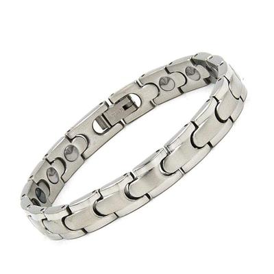 Lobyka Germanium Bracelet for Men and Women, Hematite, Magnetic, Health, Bangle, Wristband, Accessory, Gift, Special Box [185mm]