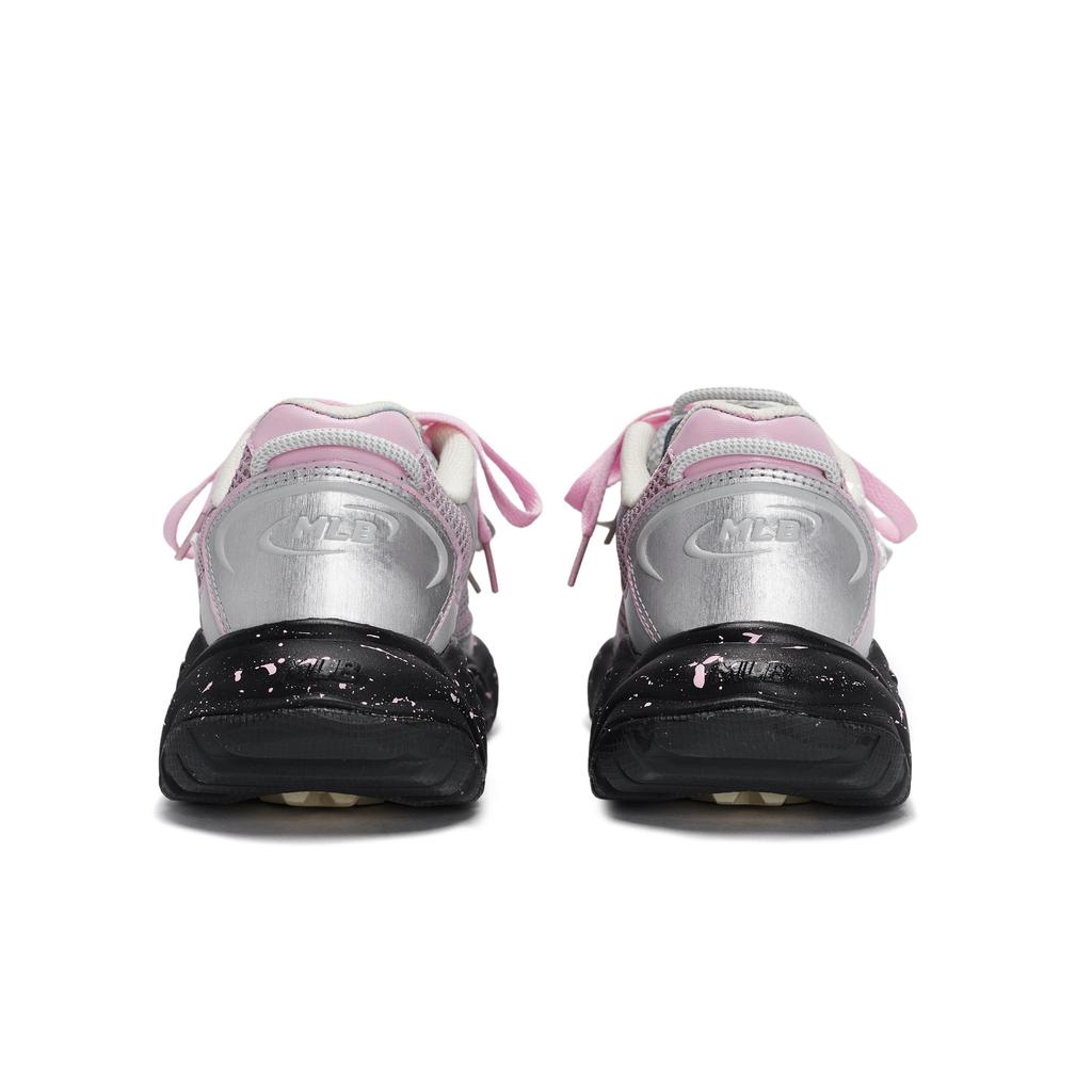 MLB New York Yankees Chunky Sneakers Unisex Low top Black/Pink/Silver 3ASHW075N-50SIS(Team80BOX)