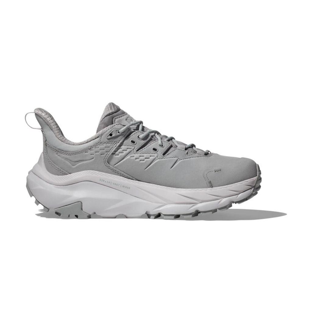 Baskets unisexe HOKA Kaha 2 Low GORE-TEX Harbor Mist gris Nimbus-Cloud 1130530-HMNCL