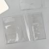 2Pcs Waterproof Pvc Transparent Protective Sleeve For A6 A5 Notebook Journal Planner Book Diary Protect Cover Office Supplies