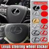 Car Steering Wheel Badge Emblem Sticker For GX470 GX460 GX400 LX470 LX570 RX270 RX300 IS200 IS250 IS300 IS350 ES200 RX350
