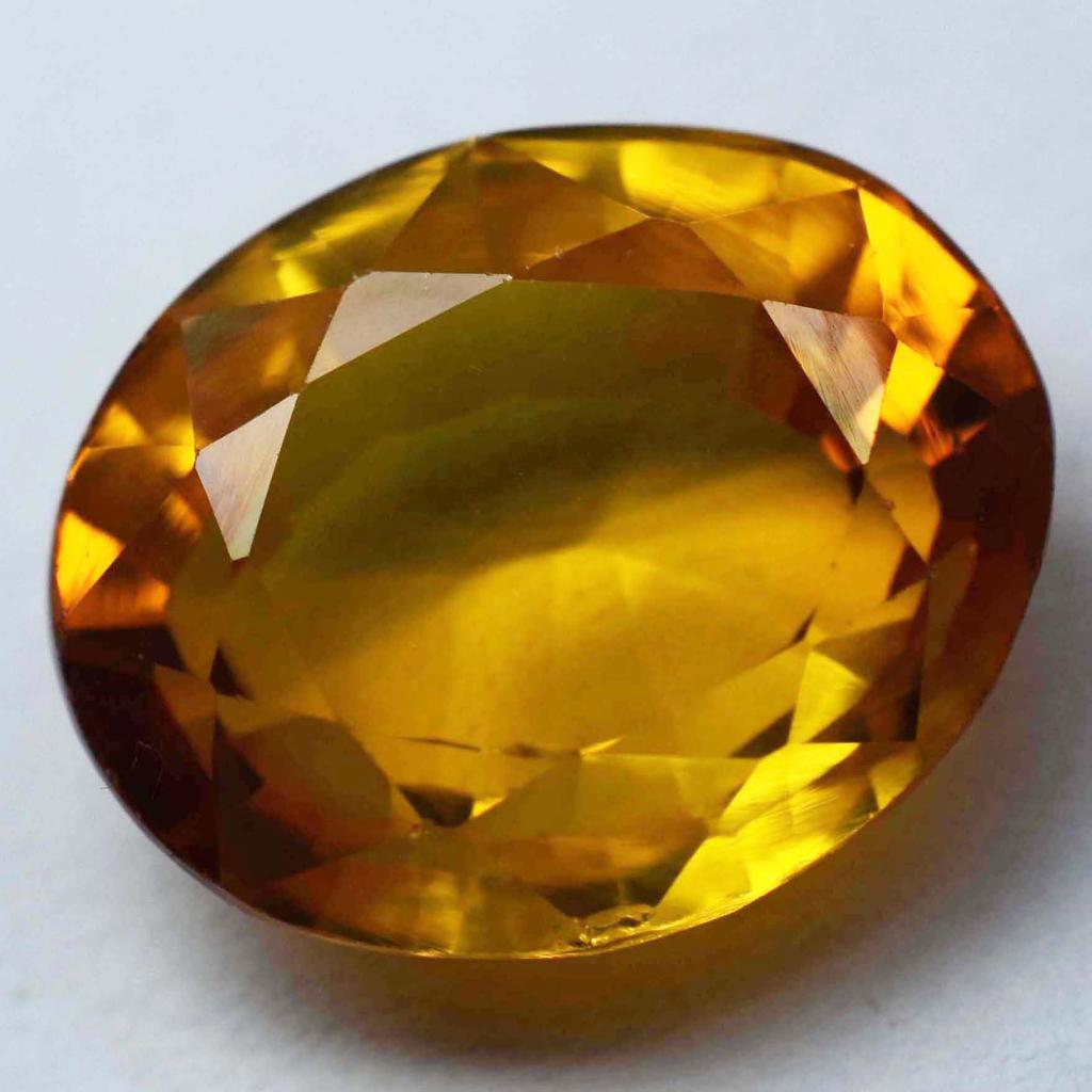 Ceylon Sapphire Yellow Oval Cut 9.35 Carat Natural Loose Gemstone