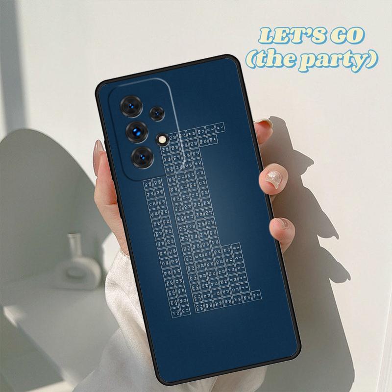 

Chemistry Periodic Table of Elements phone case For Samsung Galaxy A42 A31 A40 A51 A71 A32 A80 A91 A52 A72 A21S A50 A70 A11 A12 For Samsung A11