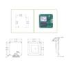AK727 ZED-F9P GNSS Module Board Full Frequency High Precision Antenna RTK Differential IST8310 Gypsophila UAV GPS Module