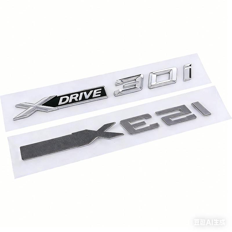 Suitable for X3X5X6 car logo modified fender xdrive20I 28I 30I 35I 50I modified label