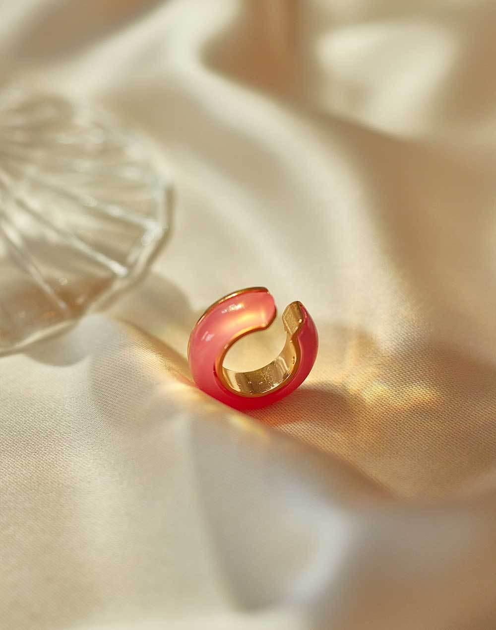 Trendy Versatile Ear Cuff Earring: Women s Dopamine Copper Ring Design