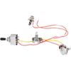Bnineteenteam Guitar Wiring Harness Set,Wiring Harness 3 Way Toggle Compatible with Electric Guitar