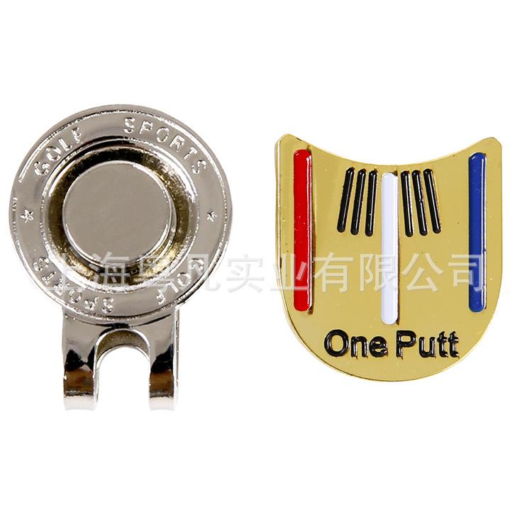 Golf  Hat  Clip Golf Aiming Mark Golf Cap Golf Ball Aiming Marker Training Aids Accessories