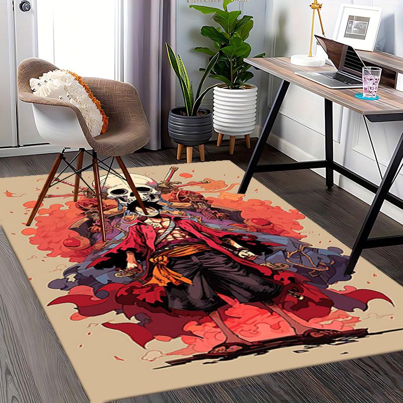 1pc Split Characters Carpet Rug for Bedroom Living Room Decor Sofa Home Game Area Rug Non-slip Floor Mat. D7270151