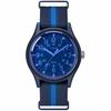 Timex MK1 Men's Watch with Aluminum California Blue Dial and Canvas Strap (TW2T25100)