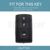 3 Buttons Auto Shell Keyless Protector Holder For Toyota Camry Corolla Verso Prius 2004 - 2008 Car Remote Key Case Fob Cover