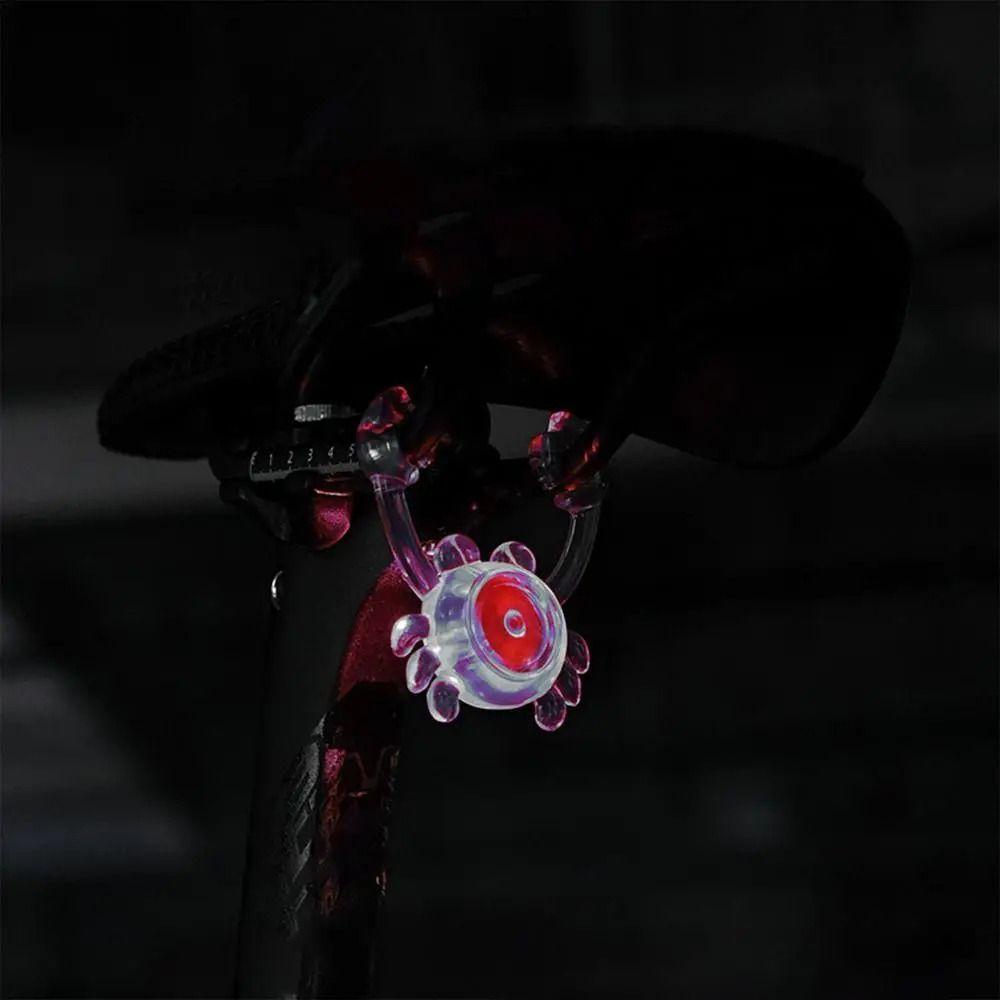 High Brightness LED Bike Rear Light Lobster/Crab Shape Bike Safety Warning Light  Night Cycling