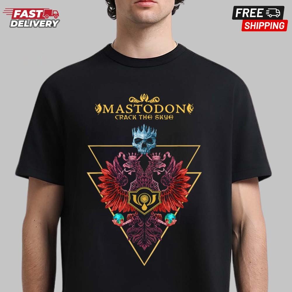Mastodon Vibrant Double Eagle T-Shirt, Heavy Metal Band Shirt, Gift for Fans Unisex T-Shirt XL