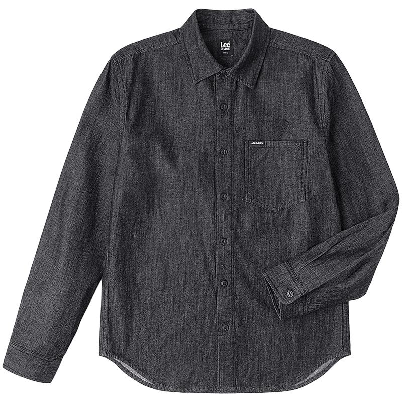Lee Men s Standard Fit Long Sleeve Denim Shirt L