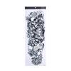 10pcs Fake Tattoo Stickers Temporary Waterproof Skull Pattern Full Arm Tattoos for Halloween