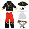 Formemory Pirate Cosplay Costume for Caribbean Pirate Halloween Costume Pirates of the Caribbean Party Halloween Costume Kids, Set, (XL)