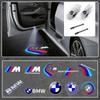 BBJK3 2Pcs LED Car Interior Decoration Lamp Door Light Bulb For BMW X4 X1 X3 X5 E46 M1 E90 M2 M5 M3 M6 E87 M Power F20 E60 Car Sticker