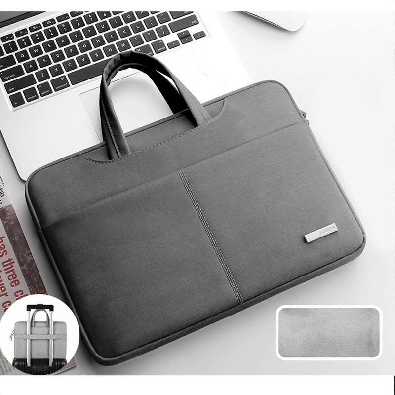 Laptop Sleeve Protective Shoulder Bag Carrying for Case for 12-15.6inch Computer Notebook Business Shockproof Handbag Pink 15 Inches