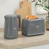 Digital Stainless Steel Kettle and Toaster Set, 1.5L 3000W Fast Boil Kettle, 2 Slice Toaster with 7 Level Browning Controls, Defrost, Reheat