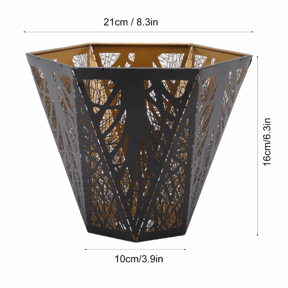 Iron Lamp Cover Geometric Pattern Small Lamp Shades Simple Chandelier Lamp Shades  Floor Light