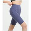 Dámské prodyšné kalhoty na jógu s vysokým pasem, stahovací, zeštíhlující s kapsou