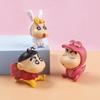 Set of 6 Crayon Shin-chan Figures, Car Ornaments, Home Decor, Figure Model Decorations, Crayon Shin-chan Figures, Doll Models, Anime Ornaments, Deskto