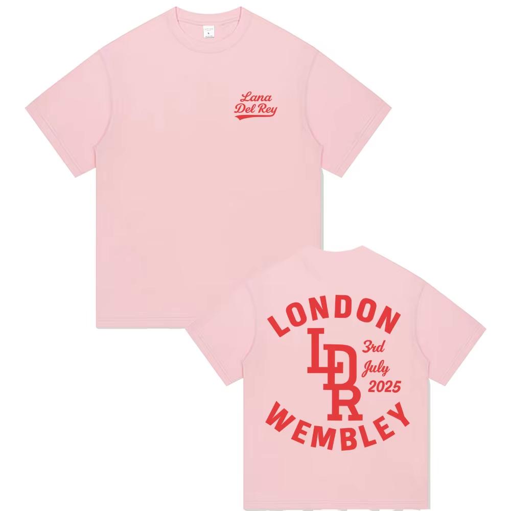 

Singer Lana Del Rey Merch Tshirt 2026 Spring summer new Men Women Casual Short Sleeve Top Male Fashion Retro Cotton Streetwear 4XL