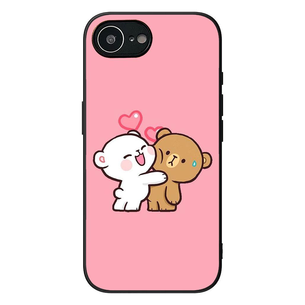 

B-Bubus D-Dudus Panda Bear kawaii Phone Case for OPPO A40 A60 A80 A38 A18 A17 A16 A78 A79 A54 A25 A57 4G 5G Protective Cover OPPO A54S