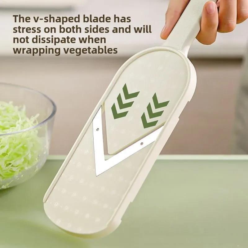 Vegetable Slicer Grater Cabbage Grater Slicer Cutter Shredders For Various Ingredient Handling Multi-Functional Kitchen Gadget