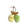 Cartoon Fruit Banana Doll Toy Creative Banana Green Doll Bag Hanging Keychain Doll Rag Doll