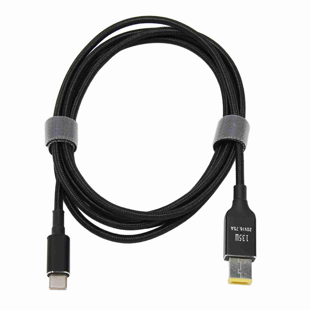 Kabel nabíječky typu C Profesionální Efektivní 135W PD Kabel pro rychlé nabíjení typu C pro Lenovo Legion
