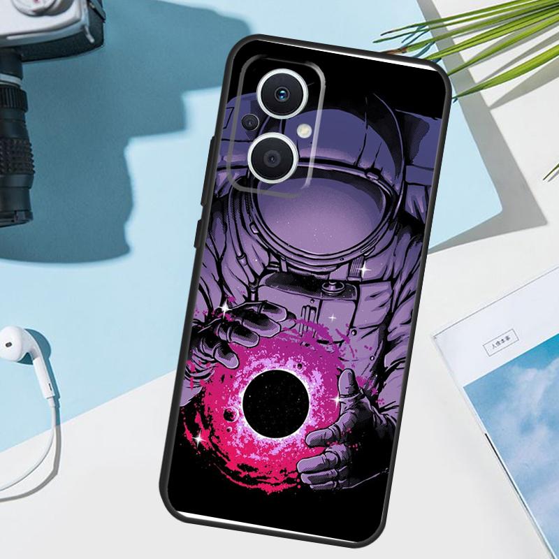 Planet Astronaut Cover For OPPO Reno 12F 11F 13F 14F 8T 7 8 Lite 10 11 12 13 14 OPPO Find X9 X8 X6 X5 Pro Case