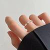 Ring Does Not Fade Niche Design Ins Opening Female High-end Sense Retro Cold Pearl Shell Versatile Irregular