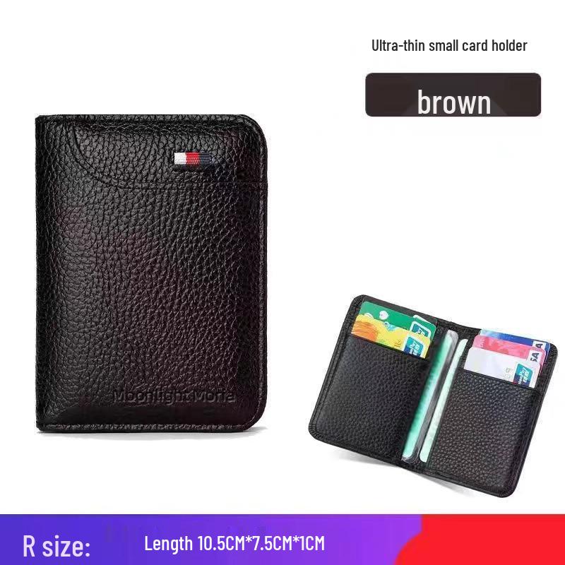 

Роскошный держатель для карт из натуральной кожи для мужчин и женщин: Тонкий, текстурированный и высококлассный дизайн