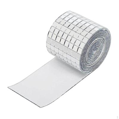 Mirror Mosaic Tiles Mini Stickers Ball Decorative Square for Photo Frame