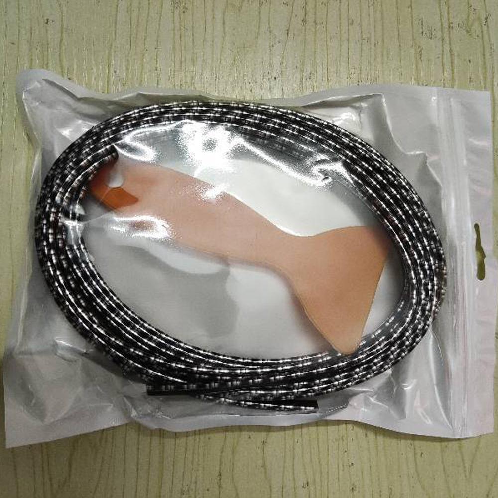 5M Car Dashboard Insert Flexible Trim Auto Interior Door Edge Decorative Moulding Strip Accessoires With Scraper